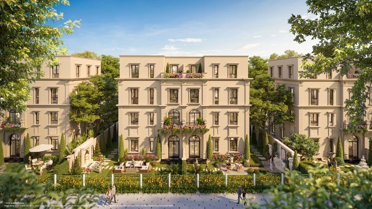 Trang chủ 20 biệt thự song lập sân vườn vinhome golden city dương kinh