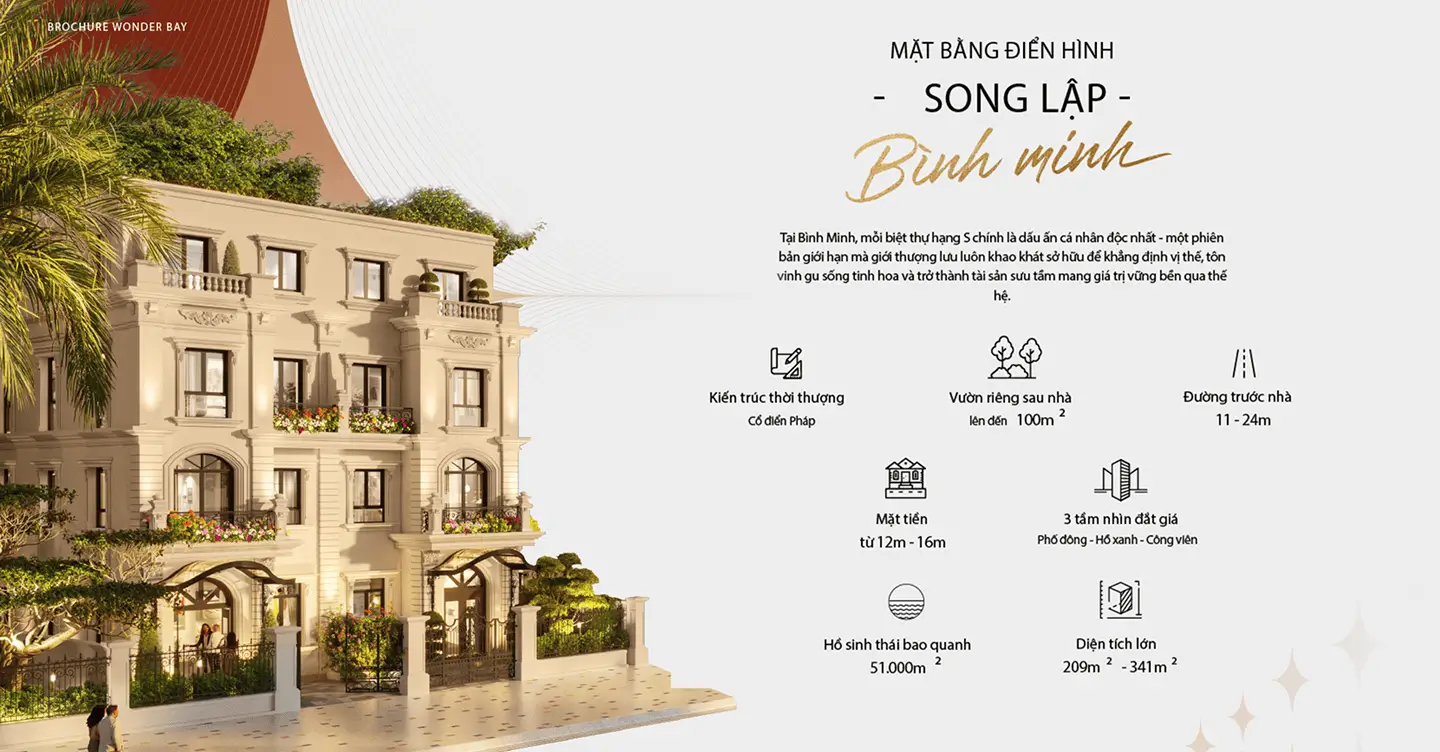 Trang chủ 21 thiết kế biệt thự song lập