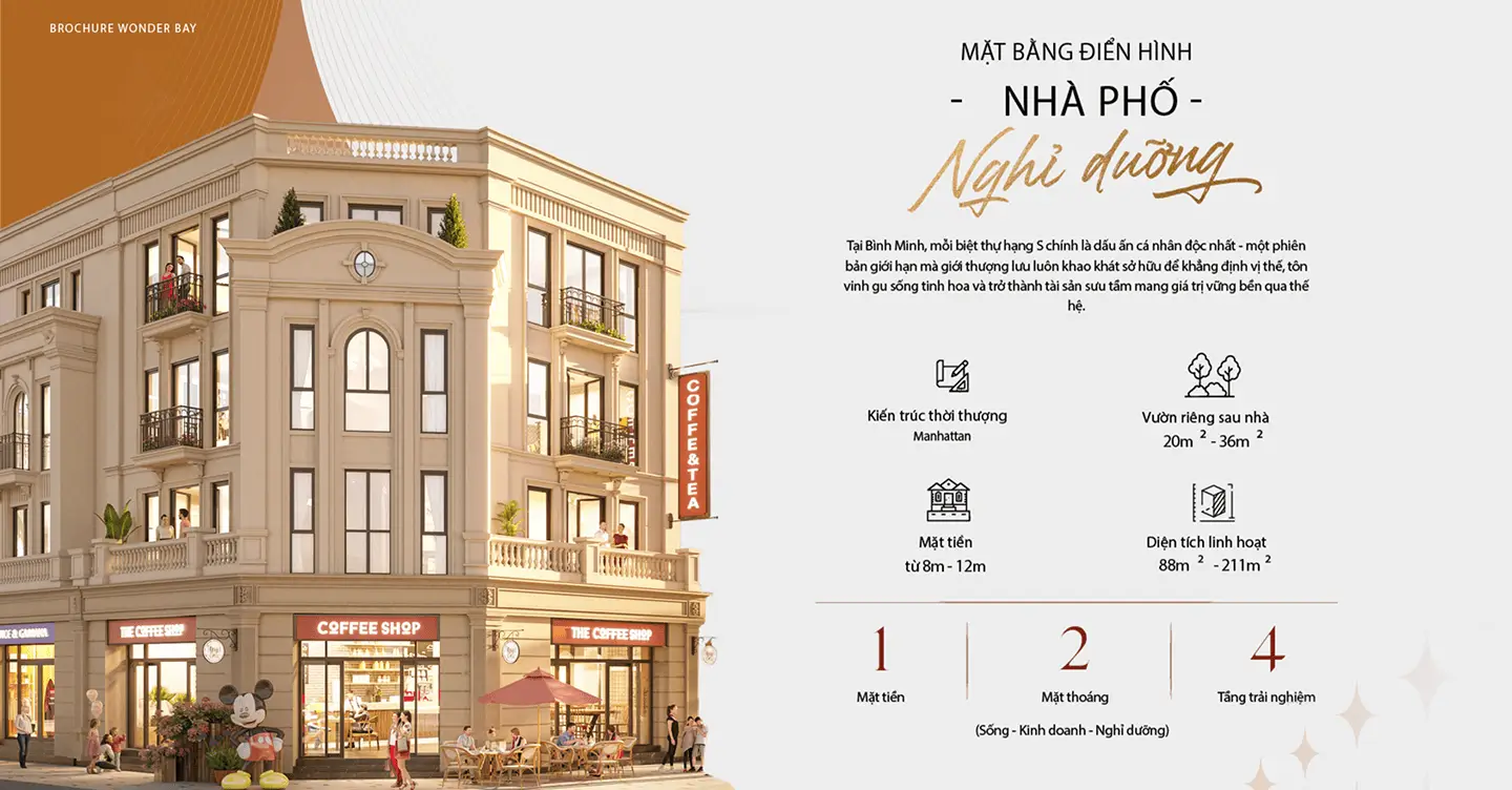 Trang chủ 16 thiết kế nhà phố golden city