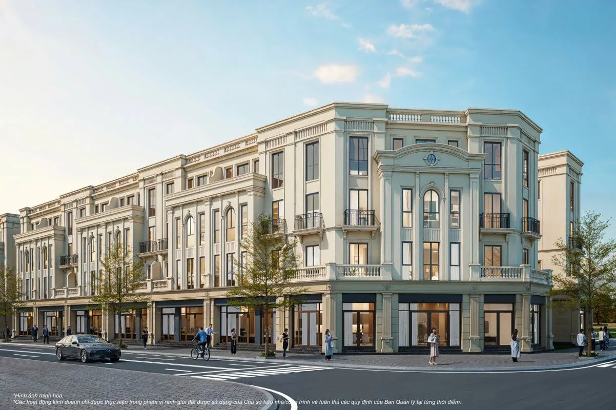 Trang chủ 19 kiến trúc shophouse thương mại vinhomes golden city