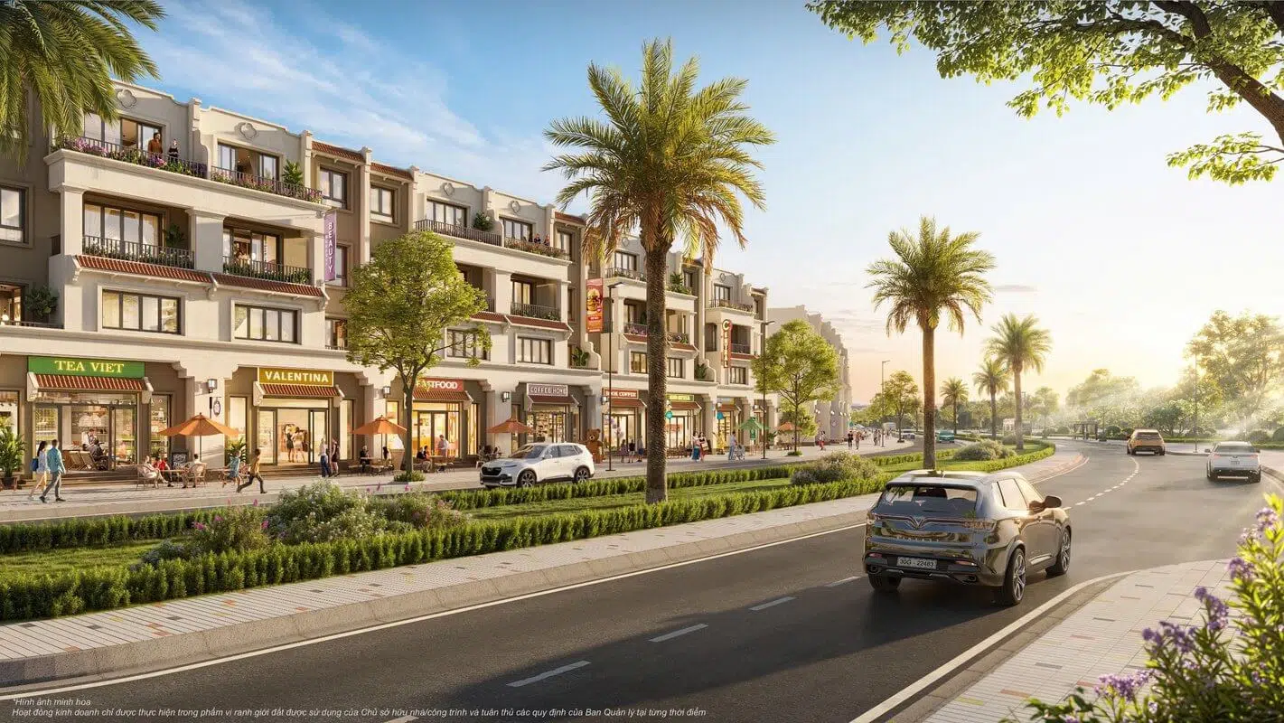 Trang chủ 18 shophouse thương mại vinhomes dương kinh