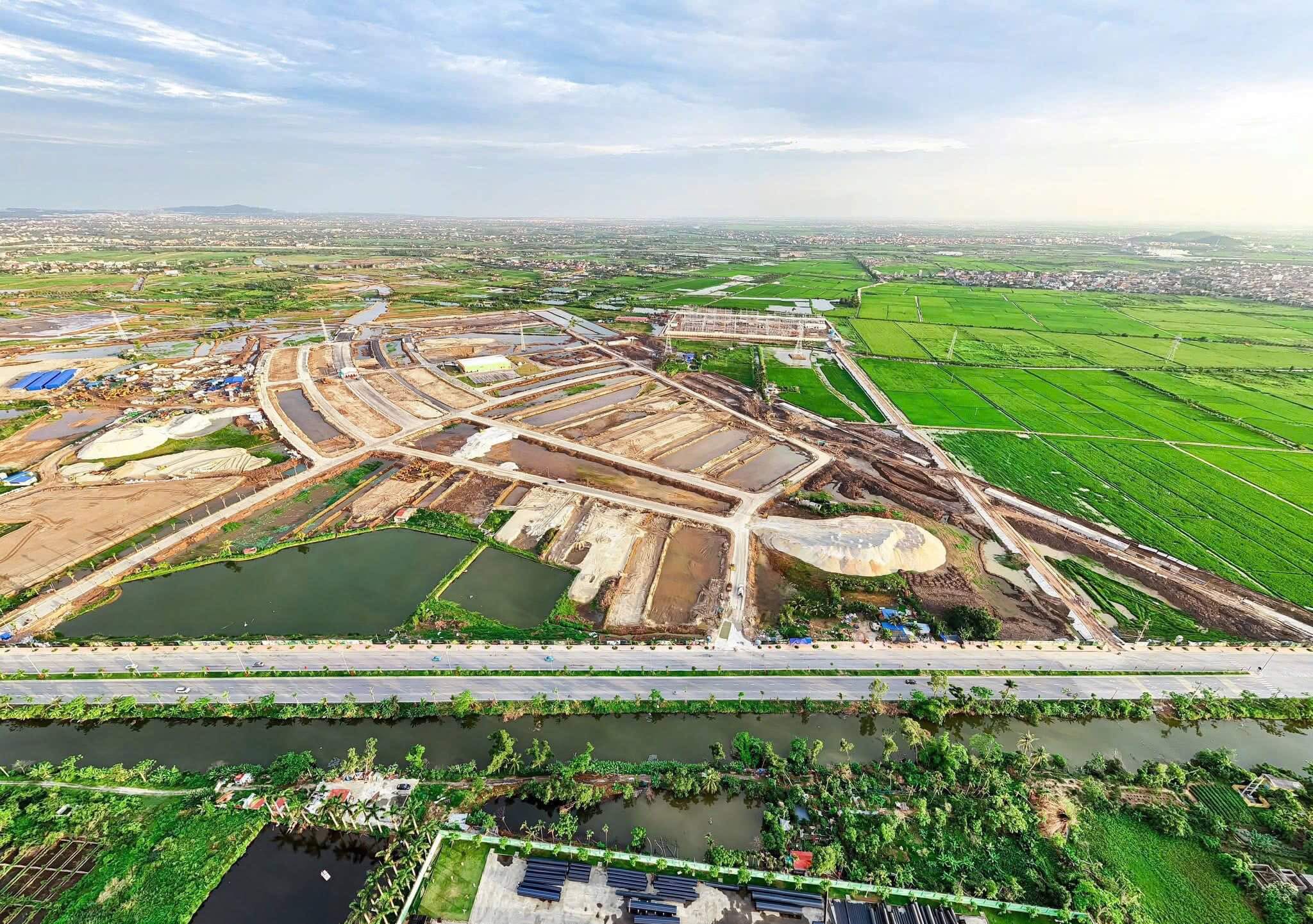 Tiến độ xây dựng dự án Vinhomes Golden City - tháng 5/2025 6 tiến độ vinhomes dương kinh hải phòng